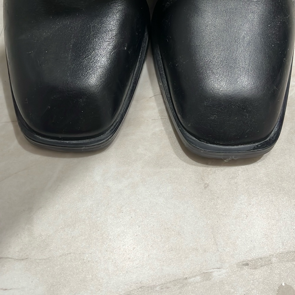 Zara Black Knee-High Boots - Picture 9 of 9